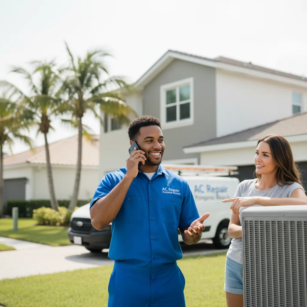 AC Repair Pompano Beach customer support in Flora Vista